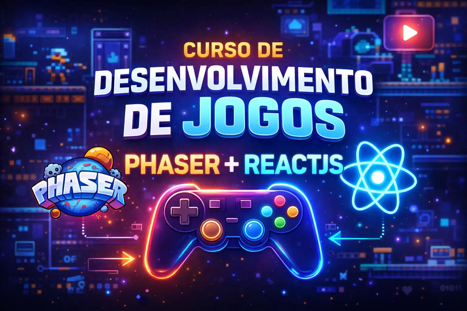 Games com Phaser + Reactjs